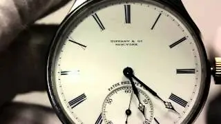 PATEK PHILIPPE & CIE FOR TIFFANY & CO ANTIQUE WATCH 1895  (Barabash's & Katerynych)