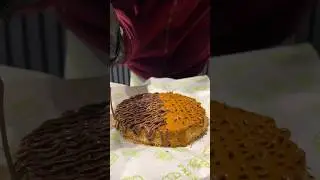 kunafa chocolate  famous dessert / momo box / dessert #shorts