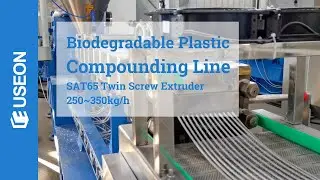 Biodegradable Plastic Compounding Line (PPC, PABT, PLA, PBS, PCL, TPS, PVA, PVOH)