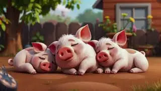 The Three Little Pigs &ndash; Gentle Bedtime Soft Retelling &ndash; For relax,sleep, for kids,babies,toddlers