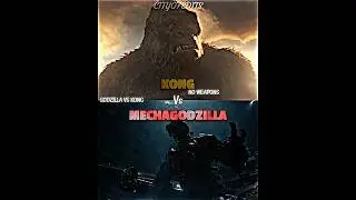 GvK Kong vs Mechagodzilla #godzilla #kong #vsedit #vsbattle #wis #wisedit #whoisstronger #debate