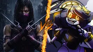 MILEENA VS V (MURDER DRONES) | WEB IDOL'S RAP BATTLES | JACK STRONGHOLD