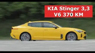 Kia Stinger 3,3 V6 370 KM - pierwsza jazda (2019)
