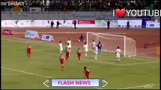 Mickchen tamang from nepal spectacular freekick goal vs bhuyan