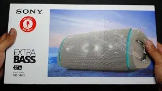 Sony SRS-XB43. Unboxing y primeras impresiones en Español. Color Beige¿A quienes se los recomiendo?