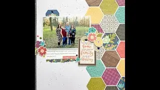 Tuesday Tutorial: Use a punch or die to create a creative background!
