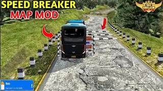 Мод карты Bussid 3.7 - Мод карты Broken Speed ​​Breaker для Bus Simulator Indonesia.Bussid Mod Ma...