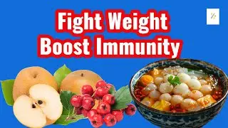 Lubricating Lungs & Loosing Weight ❤️ Asian Pear & Hawthorn Berry Soup