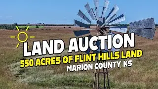 550 Acres Land Auction | Flint Hills Pasture, Tillable & Oil Income &ndash; Marion County, KS