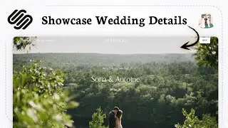 Как создать свадебный сайт на Squarespace