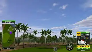 Golden Tee Great Shot on Desert Valley!