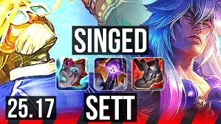 SINGED vs SETT (TOP) | VN Challenger | 25.17