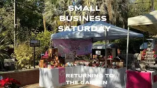 Crochet vendor small business Saturday