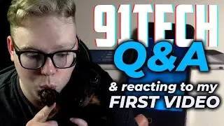 Reacting to my first ever video - 91Tech Live!