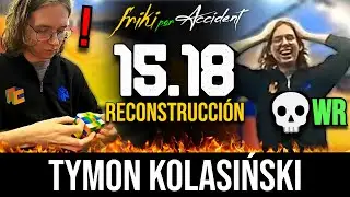 Tymon Kolasiński 15.18 4x4 WORLD RECORD 😱 HIZO 123 MOVIMIENTOS 🔥 RECONSTRUCCIÓN 🤠 FELIZ AÑO NUEVO!