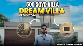 Exclusive 500 Sq Yard Villa | Precinct 4 BTK | Secure Luxury Tour!