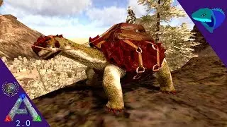 TURTLE IS A TANK! 600K HEALTH ASCENDANT CARBONEMYS! ARK: Mobile Extras