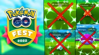 Shiny Rates NERFED for Pok&eacute;mon GO Fest!