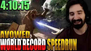 WORLD RECORD SPEEDRUN AVOWED | ZNISZCZYŁEM TE GRE W 4 GODZINY XD