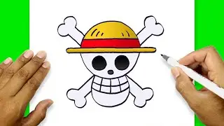 Как рисовать флаги One Piece | Простой урок рисования