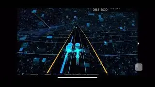 Audiosurf 2 Ep. 2575: Manu Zain - My Angel. 482K score. Mono Turbo.