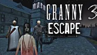 Finnally I Escaped From Granny's House || Granny Chapter 3 Escape Full Game Play #granny3#horrorgame