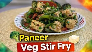 How to make stir fry vegetables with paneer 