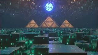 3d rendering animation of clean futuristic alien background VJ Loop Video | No Copyright Video