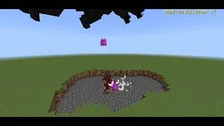 Mutant ender dragon vs Tonic mutant warden (minecraft mob battle)