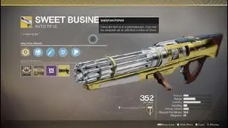 Destiny 2 Sweet Business Catalyst