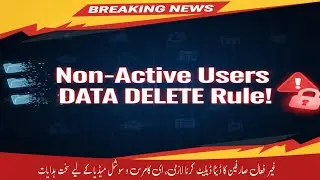 Non-Active Users Data Delete Rule | New DPDP Act Explained | Social Media & E-Commerce Warning&rdquo;