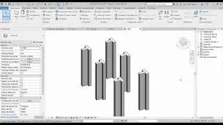 Como Hacer una Columna T en Revit - Editable