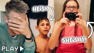 7-Year-Old Son Takes Over My Vlog LOL! (TOO FUNNY)