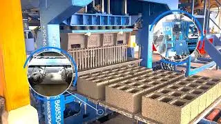 PRS 600 YARI OTOMATİK BRİKET VE PARKE MAKİNESİ -  “ÜRETİM SÜRECİ”