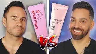 Viral Bubblegum Cleansers | Worth the Hype?! Medicube vs. April Skin