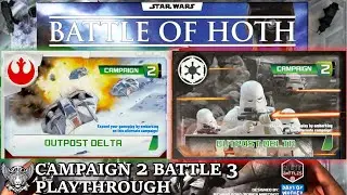 Star Wars Battle of Hoth (Campaign 2, Battle 3) - with Wildscarr and Mystic