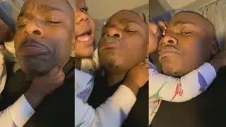 DaBaby Begs His Daughter For A Kiss, Says He Gone Cry😂😂