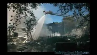 Alpha Gamma Rho fraternity fire in Clemson