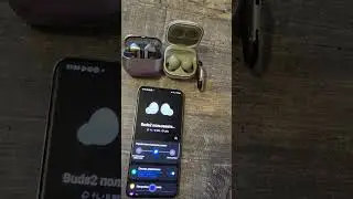 Как настроить шумоподавление и режим прозрачности Galaxy Buds при использовании в паре с iPhone?