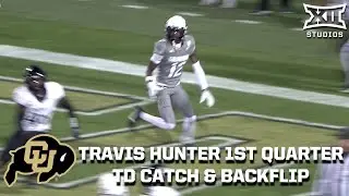 Travis Hunter Snags Redzone TD & Hits the Backflip & Spiderman Celebration
