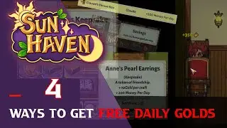 Sun Haven[Early Access] -  4 ways to get free golds daily