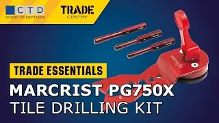 Marcrist PG750X Dry Diamond Tile Drilling Kit