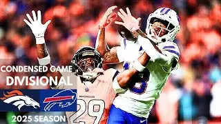 Broncos vs Bills 2025 Divisional Round Condensed Game | NFL Highlights