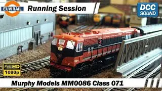 Murphy Models MM0086 Irish Rail Class 071 CIE Supertrain Livery with MM0055 DCC Sound, Lima Mk1 rake