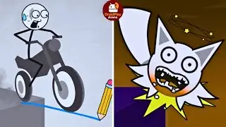 Draw Bridge Puzzle Vs Spooky Ragdoll Gameplay | Mobile Puzzle Challenge | Droid Play Arena #327