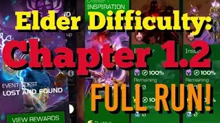 MCOC - Event Quest: Lost and Found (December 2025) - Elder Difficulty - Chapter 1.2 - Full Run!!