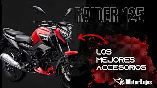 MotorLujos Raider 125: el portafolio m&aacute;s completo de accesorios para motos en Colombia