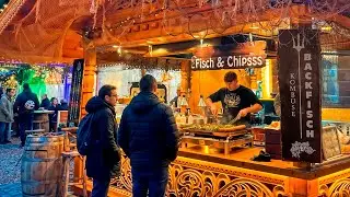 German Sausages on the Grill | Street Food After Dark