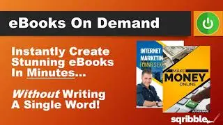 how to write a eBook less then 5 minutes with Sqribble.