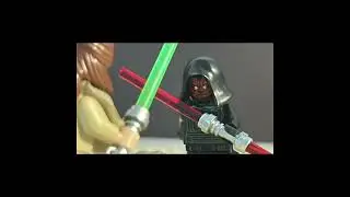 Darth maul Vs Qui-Gon Jinn #shorts #lego #stopmotion #starwars #legostarwars #darthmaul #quigonjinn
